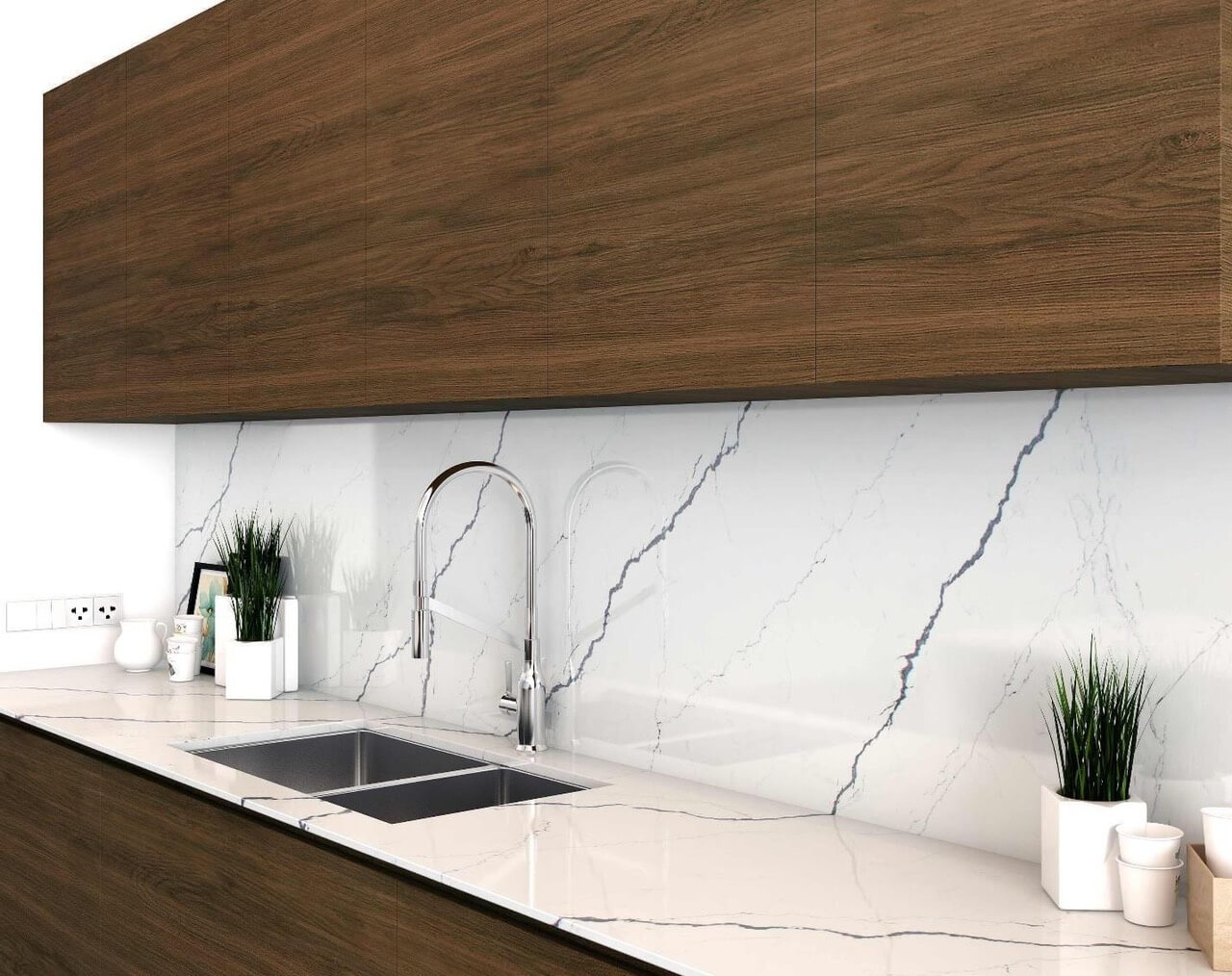 Đá nhân tạo gốc thạch anh PQ 118